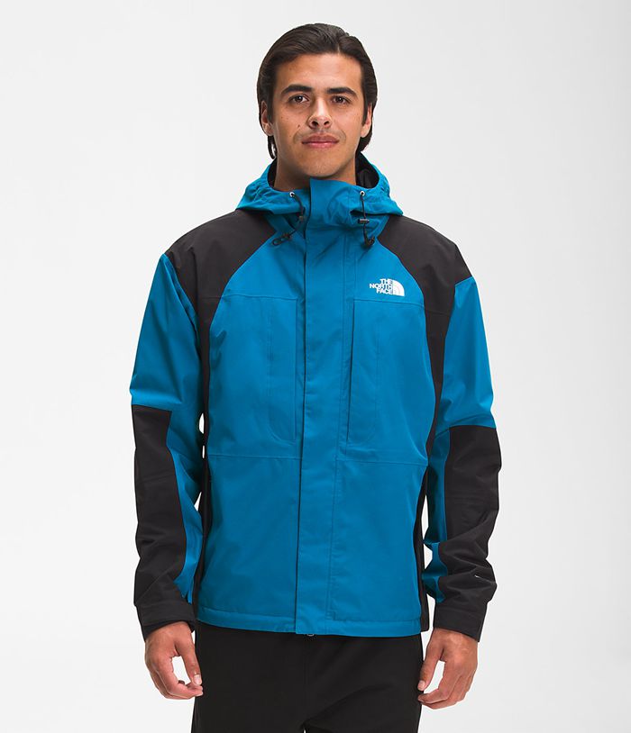 The North Face Mens Rain Jacket 2000 Mountain 471XBQPWA - Blue